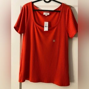 LOFT Outlet Orange T-Shirt